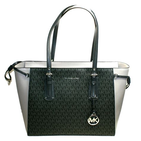 michael kors black and grey handbag|michael kors handbags small gray.